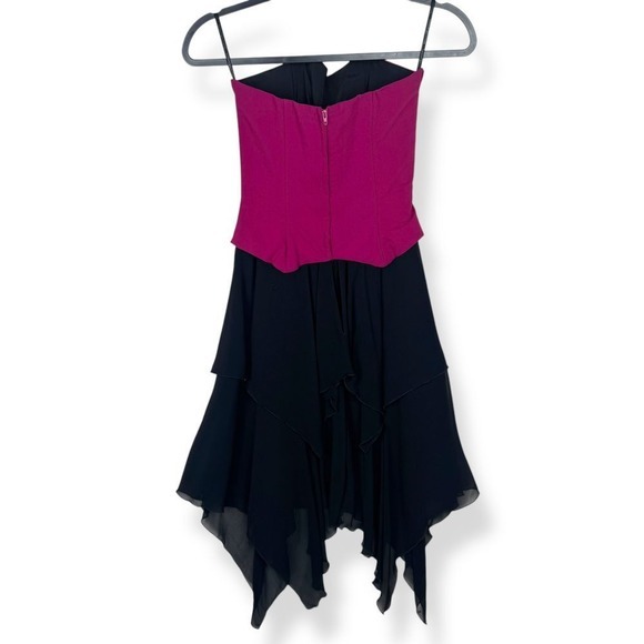 Gunne Sax Jessica McClintock Strapless Dress Womens Size 5 Corset Y2K Whimsigoth - Picture 2 of 16